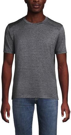 Lands End School Uniform Rapid Dry Short Sleeve Modern Fit Tee in Soapstone Space Dye at Nordstrom, Size Xx-Large