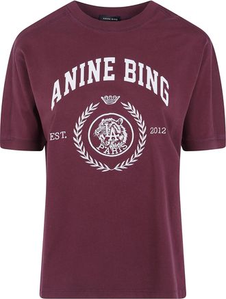 Anine Bing T-Shirt Collegiate Jaylin