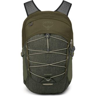 Osprey Quasar 26-Liter Backpack in Moss Green-Earl Grey Heather at Nordstrom