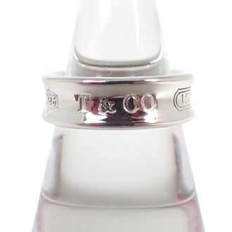 Tiffany & Co. Sterling Silver 925 Band Ring (Pre-Owned)