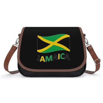 Generic Jamaica Jamaican Flag Fashion Womens Crossbody Bags Novelty Handbag Shoulder Bag Purse
