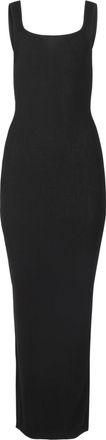 Entire studios Square Neck Knit Midi Dress