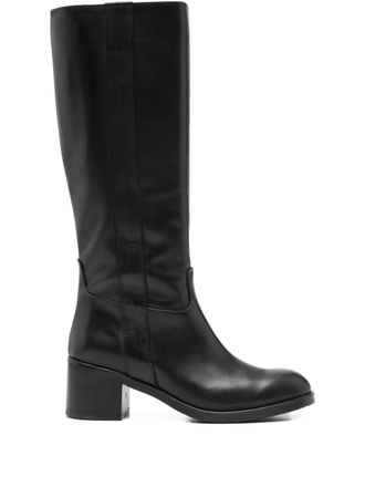 Paola Parisi Roma 60mm block-heel boots - Black