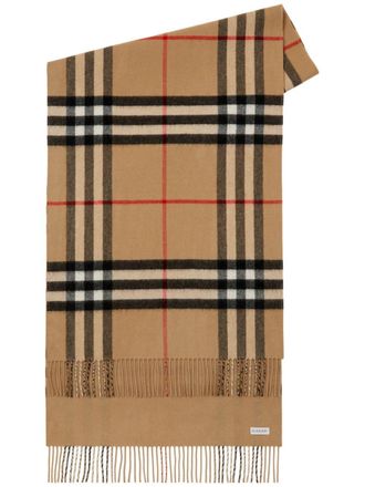 Burberry Sciarpa a quadri - Marrone