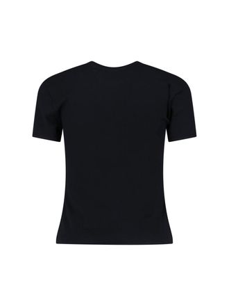 Coperni Womens T-Shirts And Polos Black Organic Cotton