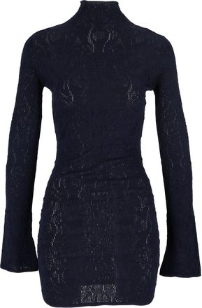 Dondup Fitted Floral Lace Mini Dress