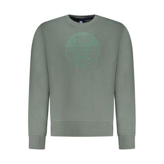 North Sails Verde Cotton Men Mens Sweatshirt