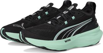 Puma Foreverrun Nitro Womens Shoes Black/Mint Melt : 10.5 B - Medium