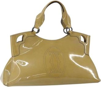 Cartier Pre-owned Handbags, female, Yellow, Size: ONE SIZE Pre-owned Vintage Handbag