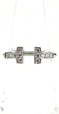 Tiffany & Co. White Gold Band Ring (Pre-Owned)