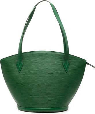 Louis Vuitton 1995 Epi Saint Jacques GM Long Strap shoulder bag - Verde