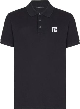 Balmain Classic SS Polo Shirt - Dames - Polos - Zwart - 3XL - Tops