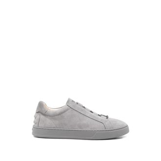 Tod's Sneakers, male, Gray, 8 1/2 UK, Leather Trainers