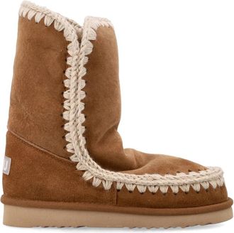 Mou Eskimo 24 Ankle Boot - Dames - Winterlaarzen - Bruin - 37 EU - Wol - Schoenen