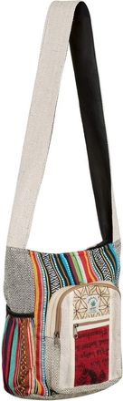 Wicked Dragon Himalayan hemp shoulder bag (Red)