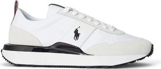 Polo Ralph Lauren Train 89 Rib - Heren - Sneakers - Wit - 44 EU - Leer - Schoenen