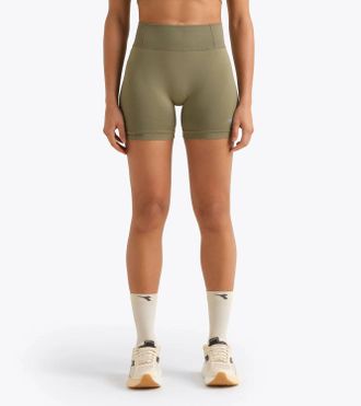 Diadora Shorter Stratouno Running Shorts In Sage Green