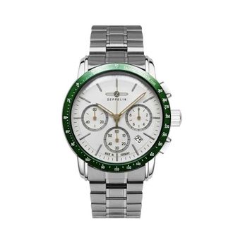 Zeppelin New York White Dial Mens Watch 8878MB4