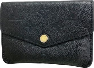 Louis Vuitton Noir Coin Purse/Coin Case (Pre-Owned)