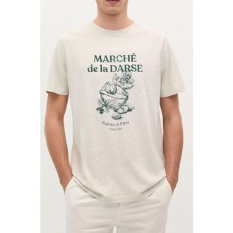 Scalpers March&eacute; Tee in Light Grey Melange at Nordstrom, Size Xx-Large Eu