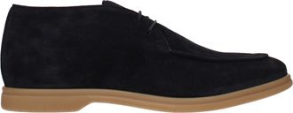 Eleventy Derby Herrens Wildlederblau/Dunkelblau