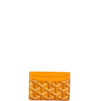 Goyard Saint Sulpice Card Holder Coated Canvas