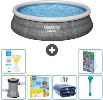 Bestway Piscina Bestway Fast Set Redonda - 457x84 Cm - 7-piezas S184