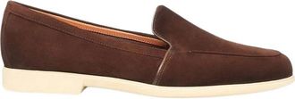 Santoni Malibu Loafer - Dames - Loafers - Bruin - 38 1/2 EU - Leer - Schoenen