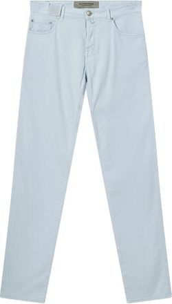 Hand Picked Slim-Fit Jeans - Heren - Slim Fit Jeans - Blauw - W34 - Katoen - Jeans
