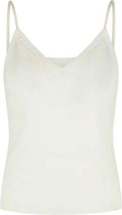 Lisa Yang Nala Cream Cashmere Tank Top