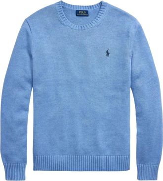 Polo Ralph Lauren crew-neck cotton jumper - Blue