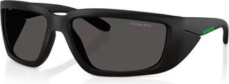 Arnette Mat Zwart/Grijs Zonnebril - Heren - Zonnebrillen - Zwart - 62 MM - Accessoires