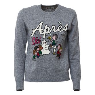 MC2 Saint Barth Peanuts Intarsia Apr&egrave;s Ski Motif Sweater