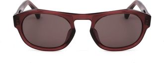 Linda Farrow DRIES VAN NOTEN DVN38 C16 Womens Sunglasses Red Size 50