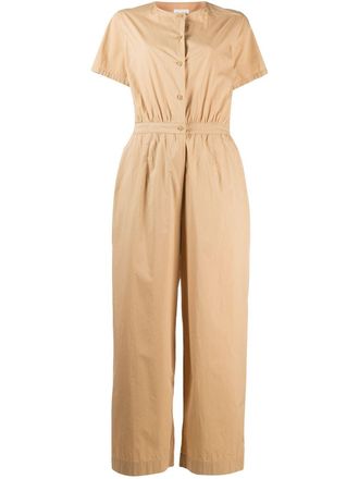 Woolrich Jumpsuit met knopen - Beige