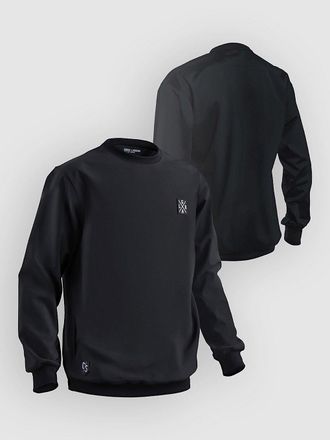 Loose Riders Global Alliance Crewneck Fleece Pullover schwarz