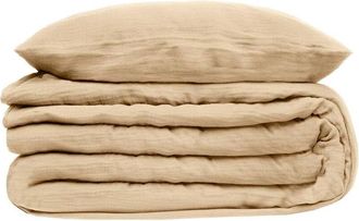 Atmosphera Atmosphera - Juego De Cama Flora De 3 Piezas De Gasa De Algod&oacute;n 260x240cm Cr&eacute;ateur DInt&eacute;rieur