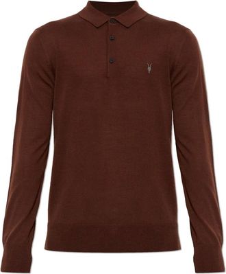 AllSaints Uomo, Maglie, Marrone, M, new