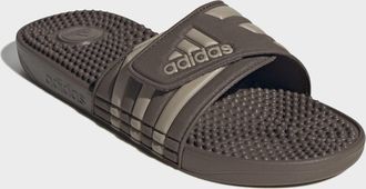 adidas Badesandale ADIDAS SPORTSWEAR ADISSAGE BADESCHLAPPEN, Damen, Gr. 40,5, earth strata, trace khaki, earth strata, Synthetik, Schuhe Badesandale