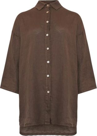 Tiffany & Co. Mujer, Blusas y Camisas, Marr&oacute;n, Talla: ONE Size