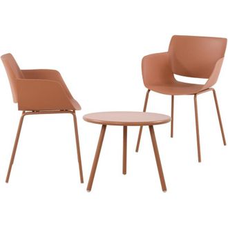 Clp Clp - Grupo De Asientos Berena Terracota 2 Sillas