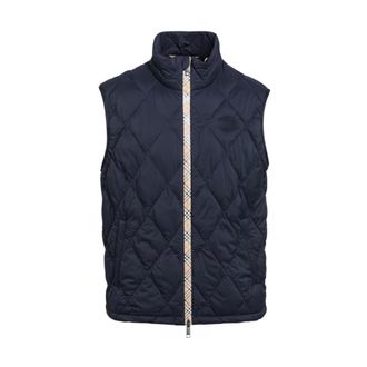 Burberry Heren, Jassen, Blauw, Maat: L