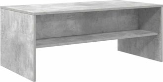 vidaXL Mesa De Caf&eacute; Gris Concreto 100 X 50 X 40 Cm Vidaxl