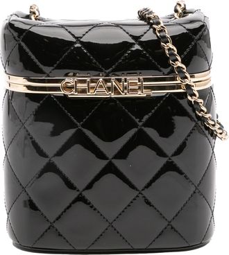 Chanel Gequilte Barrel Handtas