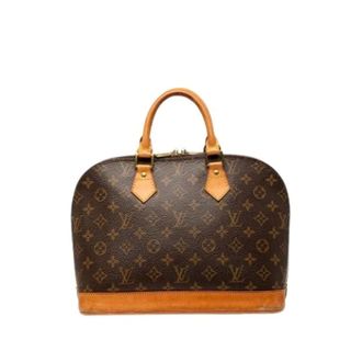 Louis Vuitton Pre-owned Handbags, female, Brown, Size: ONE SIZE Pre-owned Monogram Alma PM