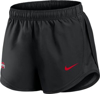 Nike Ohio State Tempo Nike Womens Dri-FIT College Shorts in Black | 04PK00AOH-FN8