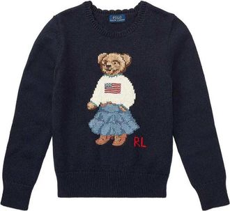 Ralph Lauren Iconic Bear Cotton Pullover
