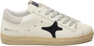 Ama brand SNK Deluxe - Heren - Sneakers - Wit - 45 EU - Katoen - Schoenen