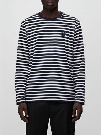 Maison Kitsuné T-shirt in cotone a righe Maison Kitsuné