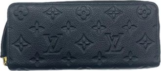 Louis Vuitton Pre-owned Wallets, female, Black, Size: ONE SIZE Pre-owned Canvas Wallet